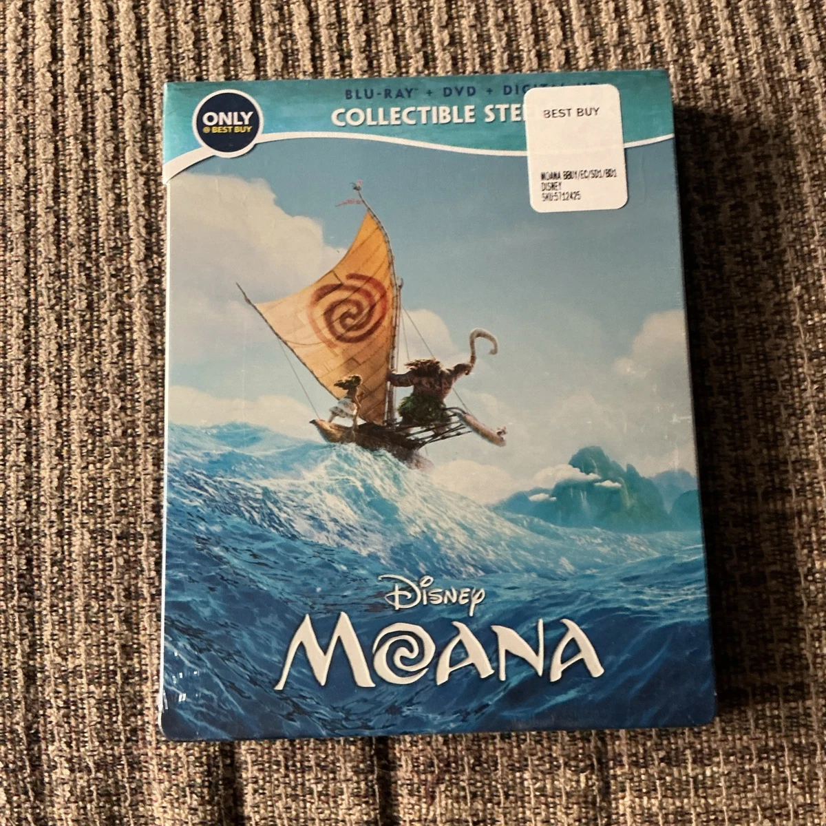 Steelbook Moana Blu-ray Discs for sale | eBay