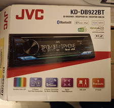 JVC KD-DB922BT - Autoradio 1DIN CD / MP3 / Digital Radio DAB+ - Bluetooth - NEUF