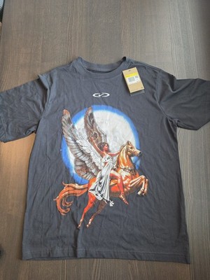 Nike Just Do It Goddess Nike Pegasus Oversized Black Tee Size Medium 