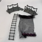 Vintage He-Man Snake Mountain MOTU Accessories Bridge & Rail Ladder Net