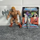 Vintage 1981 Masters of the Universe He-Man Soft Head Taiwan Weapons & Booklet