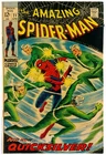 Amazing Spider-Man #71 1969 Marvel Comics VG/FN Comic Book Quick Silver