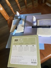Stampin Up Bundle Of Almost Amethyst Bliss Blue-Ink Pad, Refill, Paper More