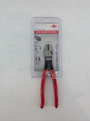 KNIPEX 74 01 200 SBA 8 inch High Leverage Diagonal Cutters | Brand New