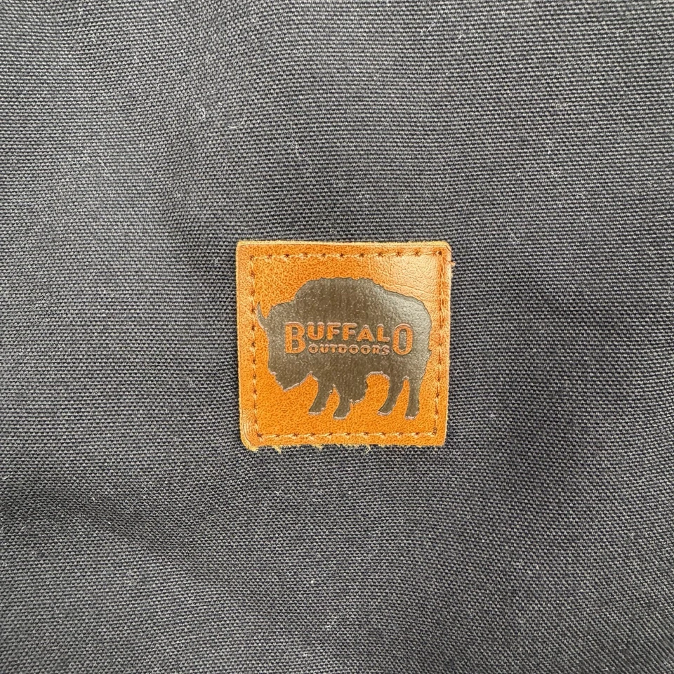 Куртка мужская Buffalo Outdoors Barn 2XL черный вельветовый воротник/локоть на молнии - Изображение 2 из 4