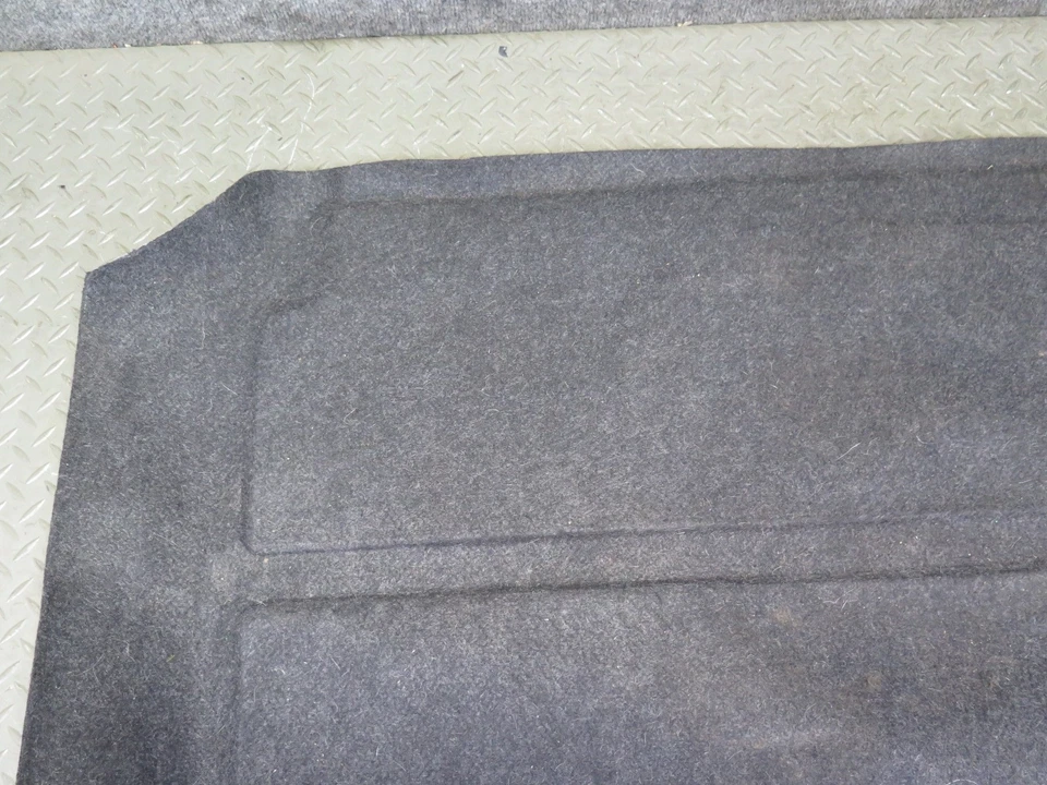 92-00 LEXUS JZZ31L SC400 SC300 MALETERO REPUESTO NEUMÁTICO ALFOMBRILLA ALFOMBRA CUBIERTA NEGRO OEM Foto 3 de 4