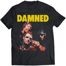The Damned Damned T-Shirt Black Men S-234XL shirt