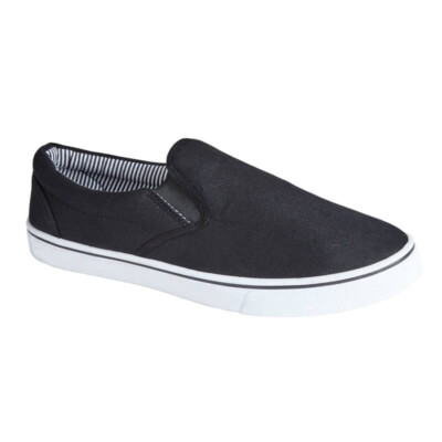 Herren Canvas Slipper Niedrig Turnschuh Freizeitschuhe Flach Turnschuhe Pumps Urban Jacks