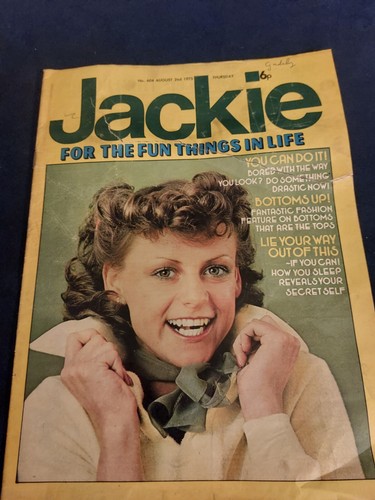 Vintage JACKIE Magazine 2nd AUGUST 1975 Gary Glitter Osmonds Kenny J704 - 第 1/11 張圖片