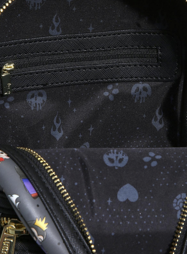 Loungefly Disney Villains Cast Youth Young Mini Backpack Exclusive - Imagen 4 de 4