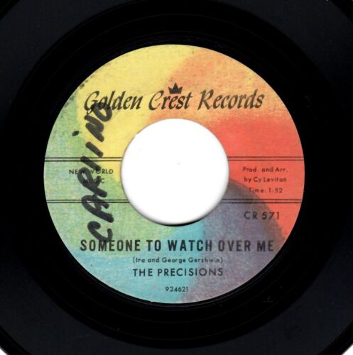 DOOWOP-PRECISIONS-SOMEONE TO WATCH OVER ME/CLEOPATRS-GOLDEN CREST 571 - Picture 1 of 2