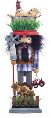 , Inc. HA0401 Kurt Adler 15'' Hollywood Farmer Nutcracker