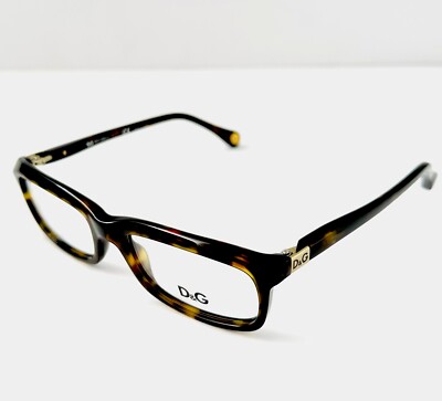 D&G by Dolce & Gabbana Eyeglasses DG1214 1214 Tortoise col 502 New Authentic