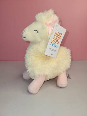 Carter's Baby Girls' Llama Bean Bag Plush Toy