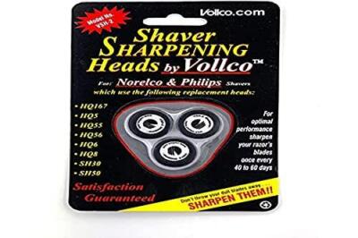 Vollco Sharpening Heads VSH-2 Black - Sharpens All Philips Norelco Shavers Using