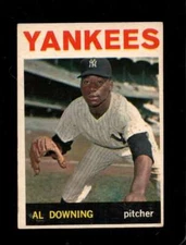 1964 TOPPS #86 AL DOWNING VGEX YANKEES (WAX) *NY11804