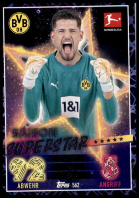Match Attax EXTRA Bundesliga 2022 2023 Nr. 562 - Gregor Kobel Saison Superstar