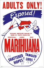 Marihuana - Vintage Movie Advertisement Mini Poster 11" x 17"