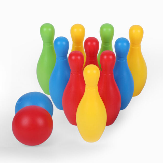 Colorful Bowling Set Toy Gift Set For Kids Indoor Outdoor Kindergarten Fun Game | eBay