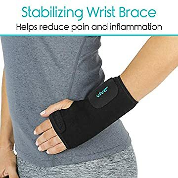 Wrist Brace - Carpal Tunnel Hand Compression Support Wrap for Men, Women, Tendin - Picture 3 of 4