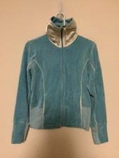 Speedo Axcelerate Aqua Blue & White Full Zip ...