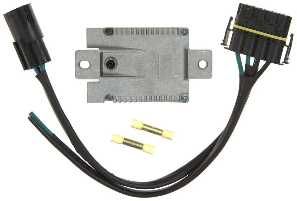 Módulo de ventilador de refrigeración del motor Gates para Mercedes-Benz E300 1998-1999 3L L6 diésel Foto 4 de 4