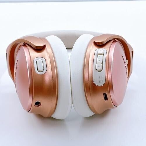 Bose QuietComfort 35 II Noise Cancelling Headphones Rose Gold Limited Color F/J - Picture 6 of 16