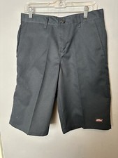 NWT Dickies Men's 13" Flat Front Loose Fit Multi Pocket Uniform Work Shorts SZ30