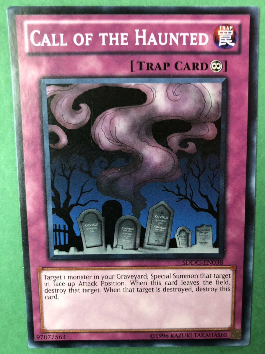 yugioh card call of the haunted Yu-Gi-Oh! - (PSV-012) - Pharaohs Servant - 1st Edition When the monster is destroyed 97077563 - Call of the