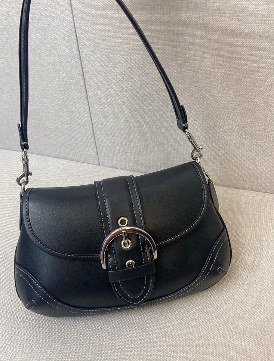 COACH Soho bag in regenerative leather CR699 Black Outlet