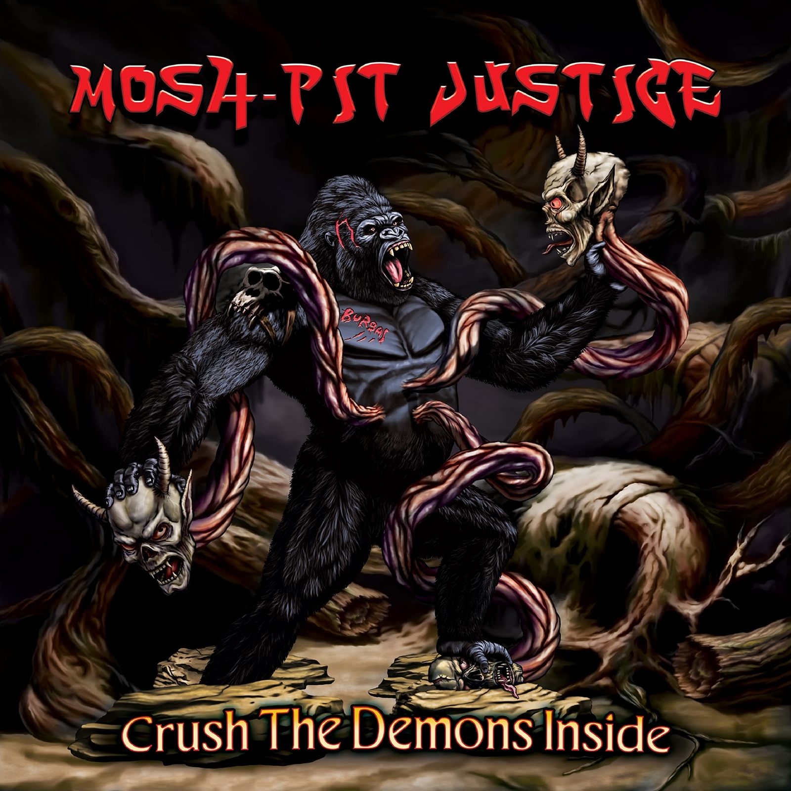 Mosh-Pit Justice Crush The Demons Inside (CD)