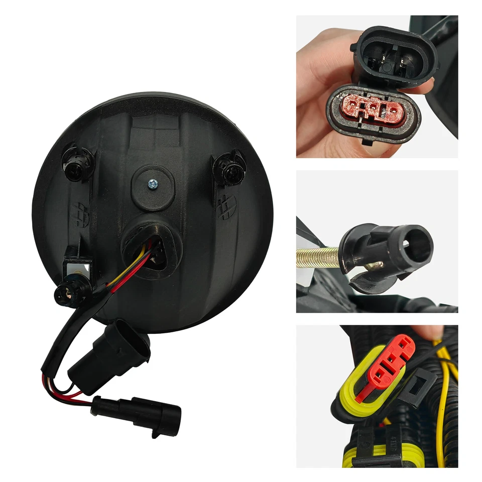 Faros antiniebla LED + DRL para GMC Sierra 1500 2007-2013 2007-2014 2500HD 3500HD Foto 4 de 4