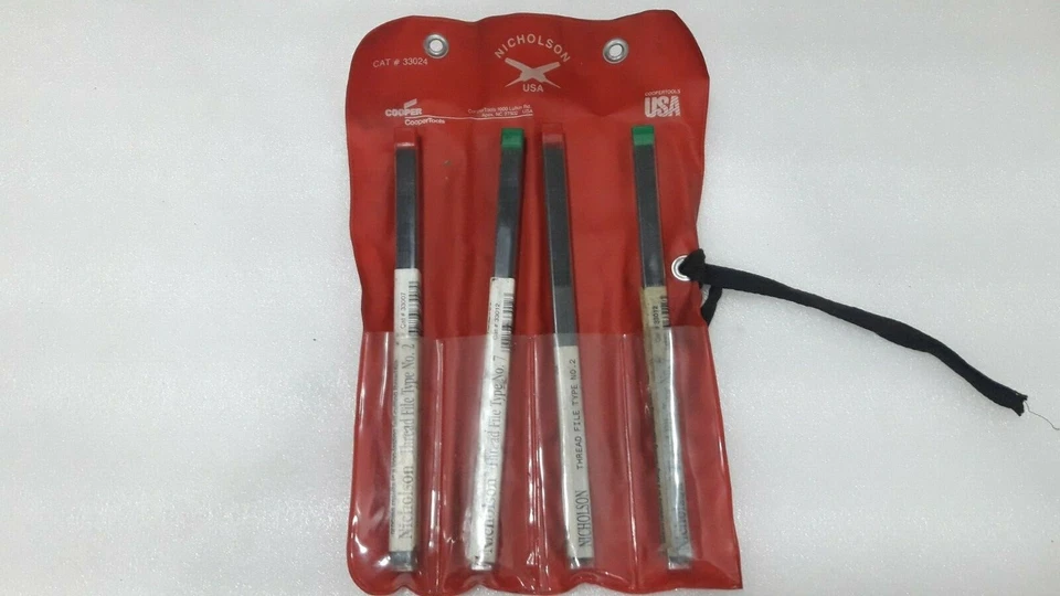Nicholson 33024 Thread Restoring File Set - 4 Pieces - Image 2 of 4
