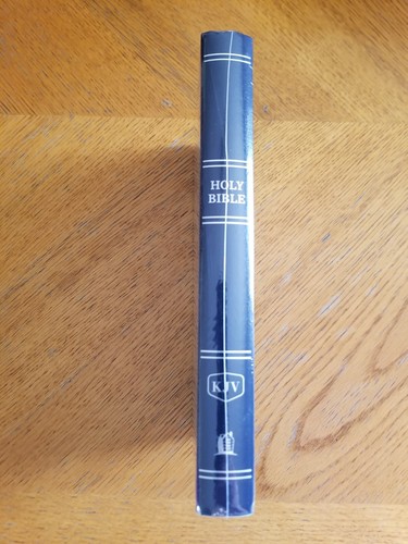 Pew Holy Bible Navy Blue KJV King James Version - Picture 3 of 6