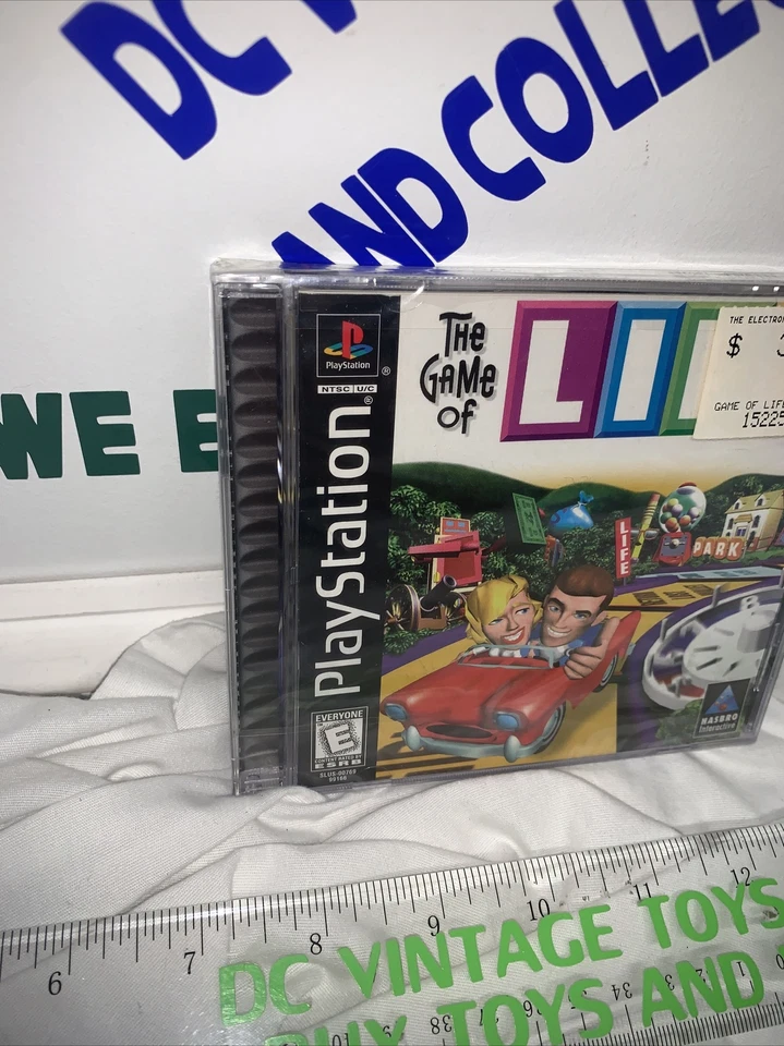 Game of Life (Sony PlayStation 1, 1998) New Sealed Very Nice With Hang Tab L@@K - Image 2 of 4