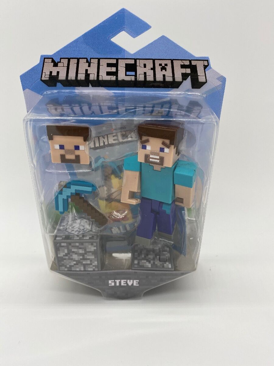 Boneco minecraft mattel