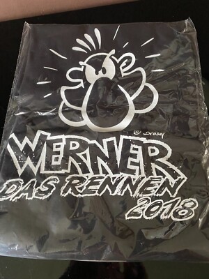 Werner Das Rennen 2018 T-Shirt (Girlie L) Festival Brösel OVP