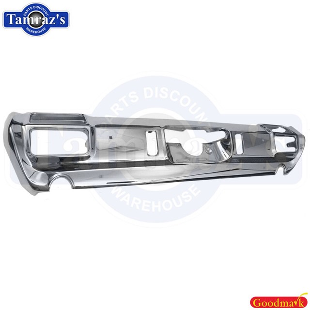 19711972 Cutlass 442 Rear Bumper With Exhaust CutOuts Goodmark New eBay