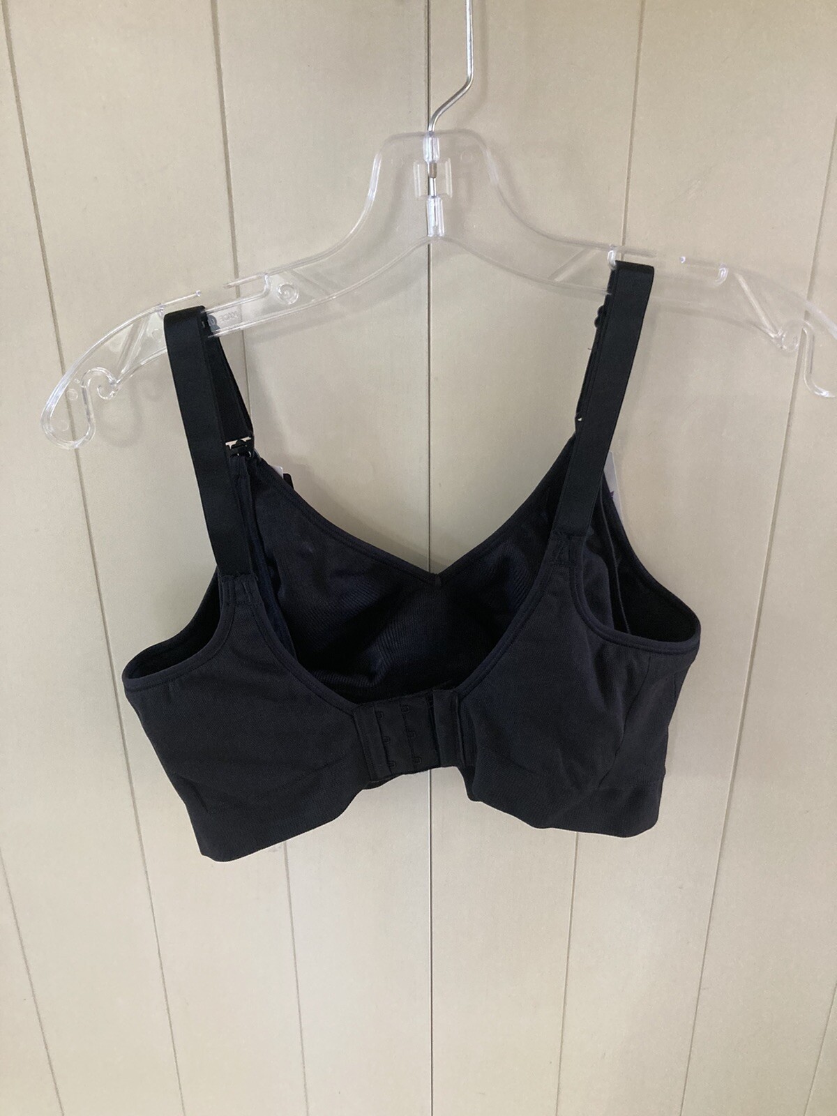 Playtex Maternity Nursing Seamless Xtemp Wireless Bra 4956 3xl Black