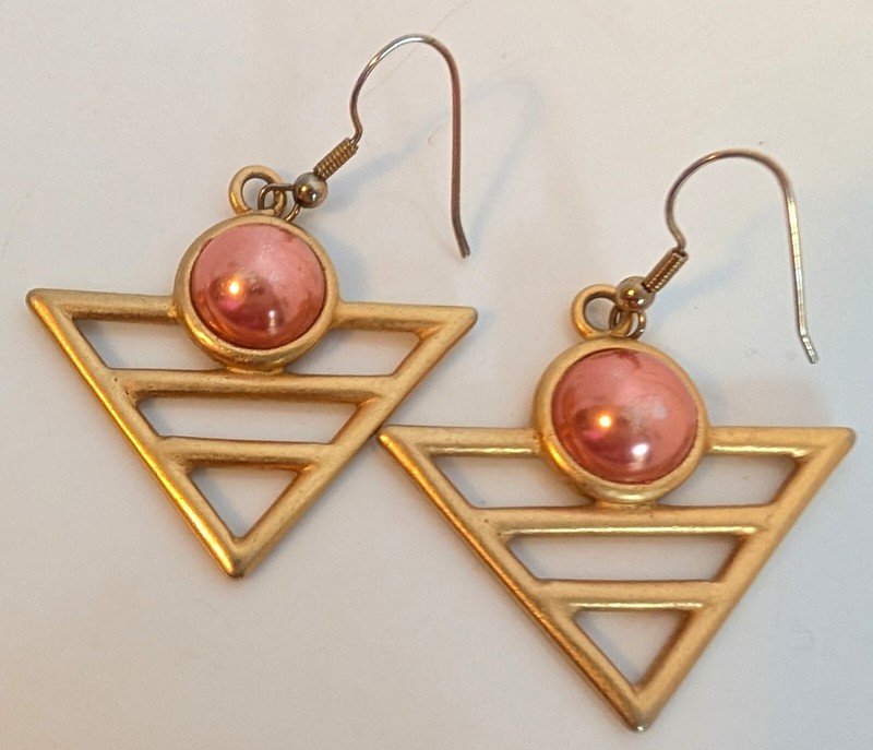 Vintage Bijoux New York Designs Earring Pierced Signed