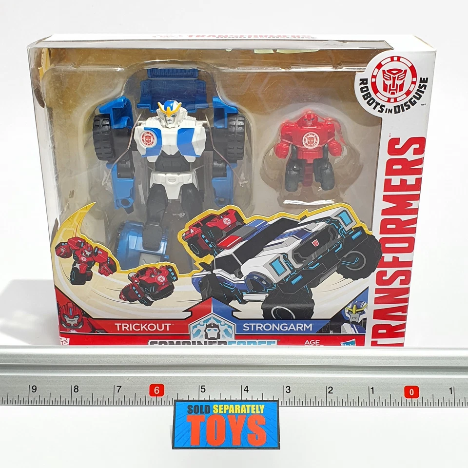 Transformers Robots in Disguise Combiner Force TRICKOUT STRONGARM RID figures - Image 2 of 4