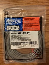 BRAND NEW TRIPP LITE 15FT CAT6 GIGABIT MOLDED ETHERNET PATCH CABLE  BONUS