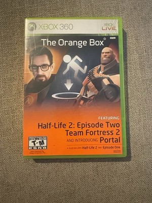 The Orange Box Half Life 2 (Xbox 360, 2007) CIB, W/Manual, Clean Disc,