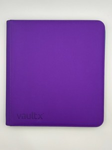 Vault X 12 Pocket First Edition Exo-Tec Zip Binder SV6 USED