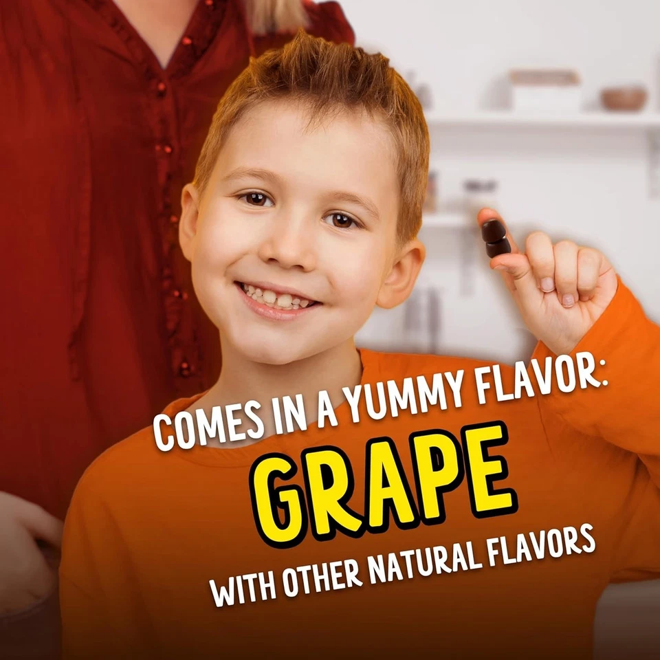 Gomitas multivitamínicas de hierro Picapiedra para niños + vitamina C D E B6 EXP 11/26 Foto 4 de 4