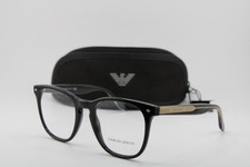 NEW GIORGIO ARMANI AR 7185 5001 BLACK GOLD AUTHENTIC FRAMES EYEGLASSES 52-20