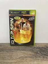Top Spin (Microsoft Original Xbox 2003) Complete CIB With Manual Tested Working 