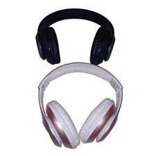 IJOY/SoundLogic XT Wireless Bluetooth Stereo Headphones Black/Pink