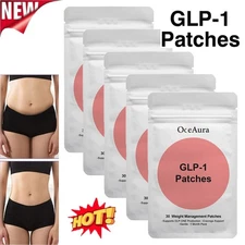 30-150 PCS Weight-loss GLP-1 Patches Slimming Patches Weight Management Tools