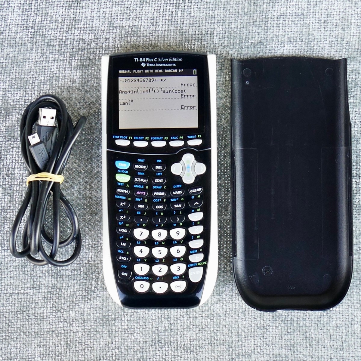 Texas Instruments TI-84 Plus C Silver Edition Graphing Calculator